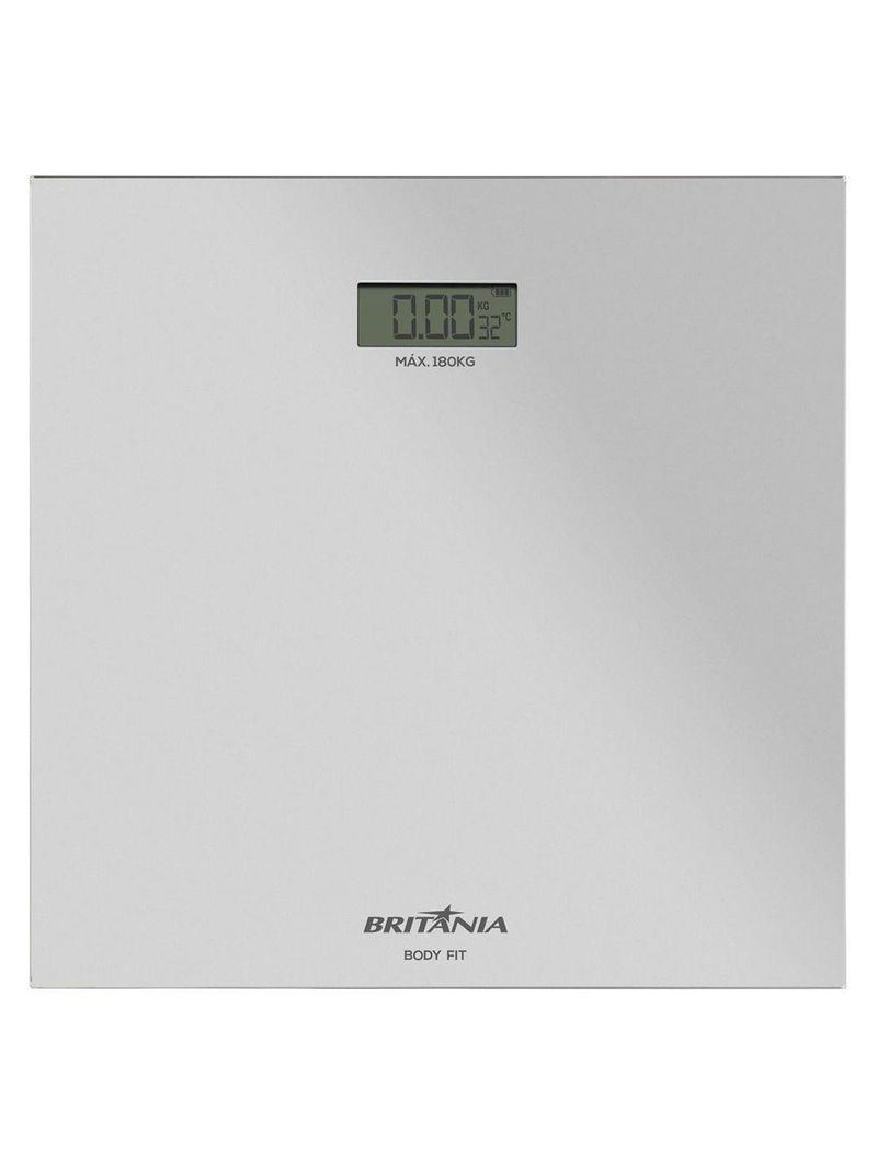 Balança Eletrônica Britânia BBL05TQ Body Fit - Pilhas