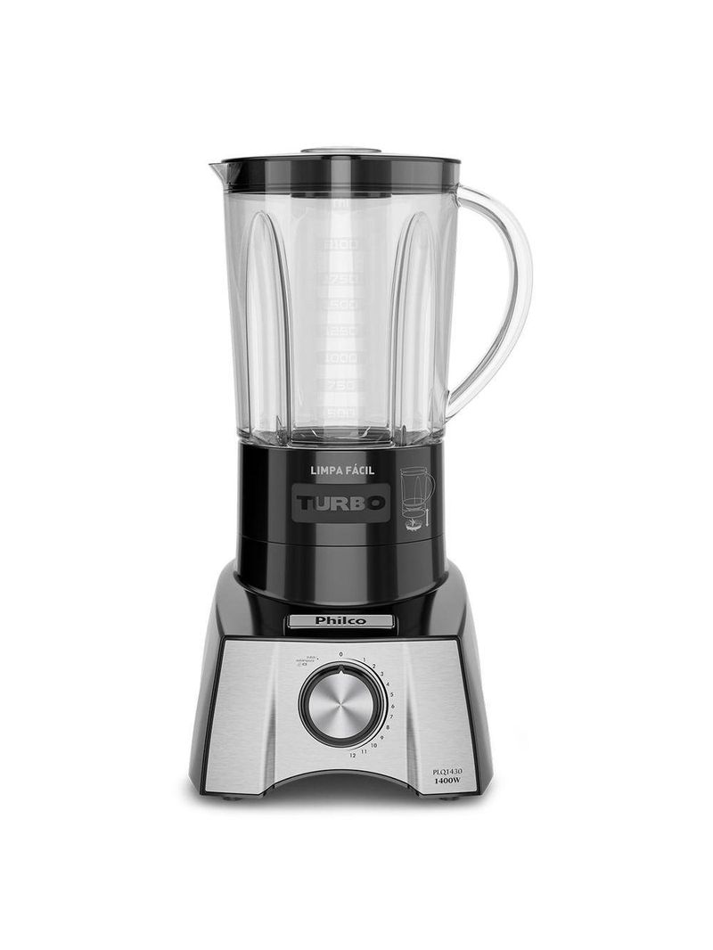 Liquidificador Philco PLQ1430P Limpa Fácil Pro Maxx 6 1400W 220V
