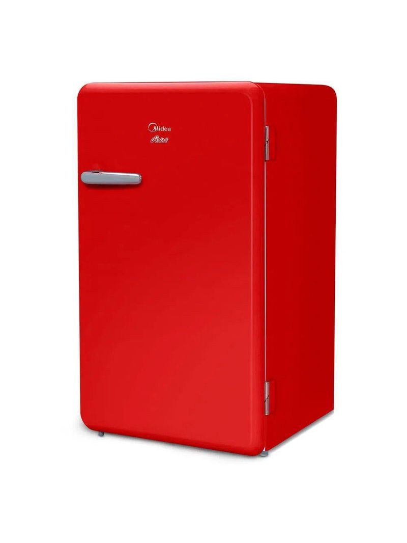 Frigobar Retrô Midea 95 Litros Vermelho Rubi 127V