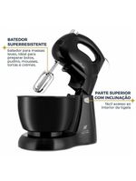 Batedeira Britânia Pérola 550 Turbo Tigela Para 4,3L 500W 220V