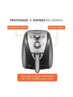Fritadeira Sem óleo Air Fryer 4l Mondial 127v
