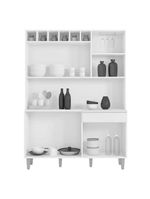 Armário para Cozinha Kit Alice Preto Fosco AJL
