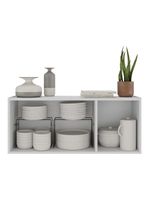 Aparador Buffet Suspenso 3 Portas Multimóveis Mp8001 Branco Branco