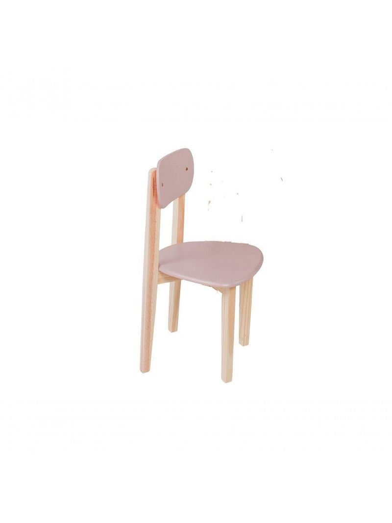 Kit Colore Mesa Com 4 Cadeiras Infantil Rose