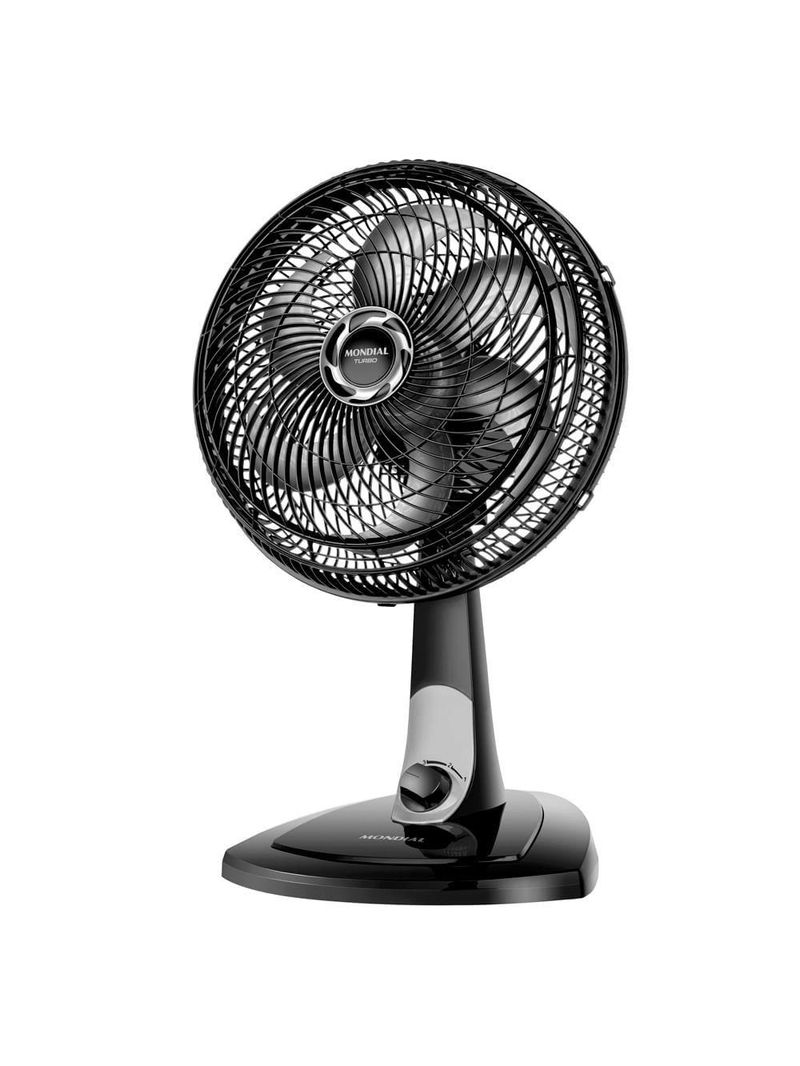 Ventilador de Mesa Mondial Turbo 06 Pás VT-30-NB 110V