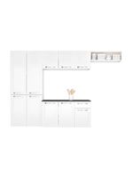 Cozinha Compacta Amanda De Aço 4 Peças Itatiaia Branco