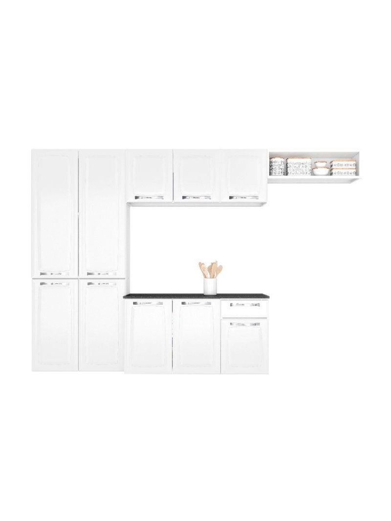 Cozinha Compacta Amanda De Aço 4 Peças Itatiaia Branco