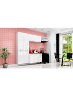 Cozinha Compacta Amanda De Aço 4 Peças Itatiaia Branco