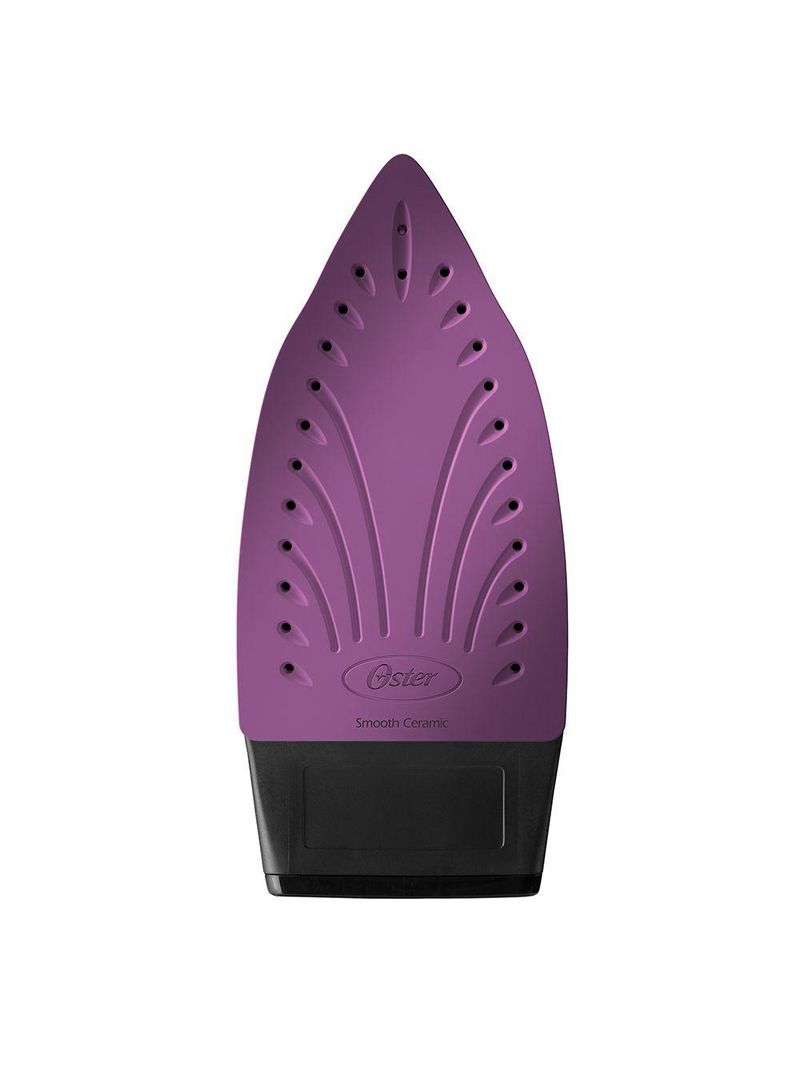 Ferro de Passar a Vapor Cerâmica Preto e Roxo Oster 127v