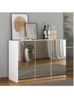 Aparador 3 Portas com Espelho MP1011 Branco
