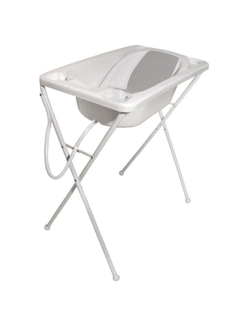 Banheira de Bebê Plástica Galzerano Acqua Trio Branca