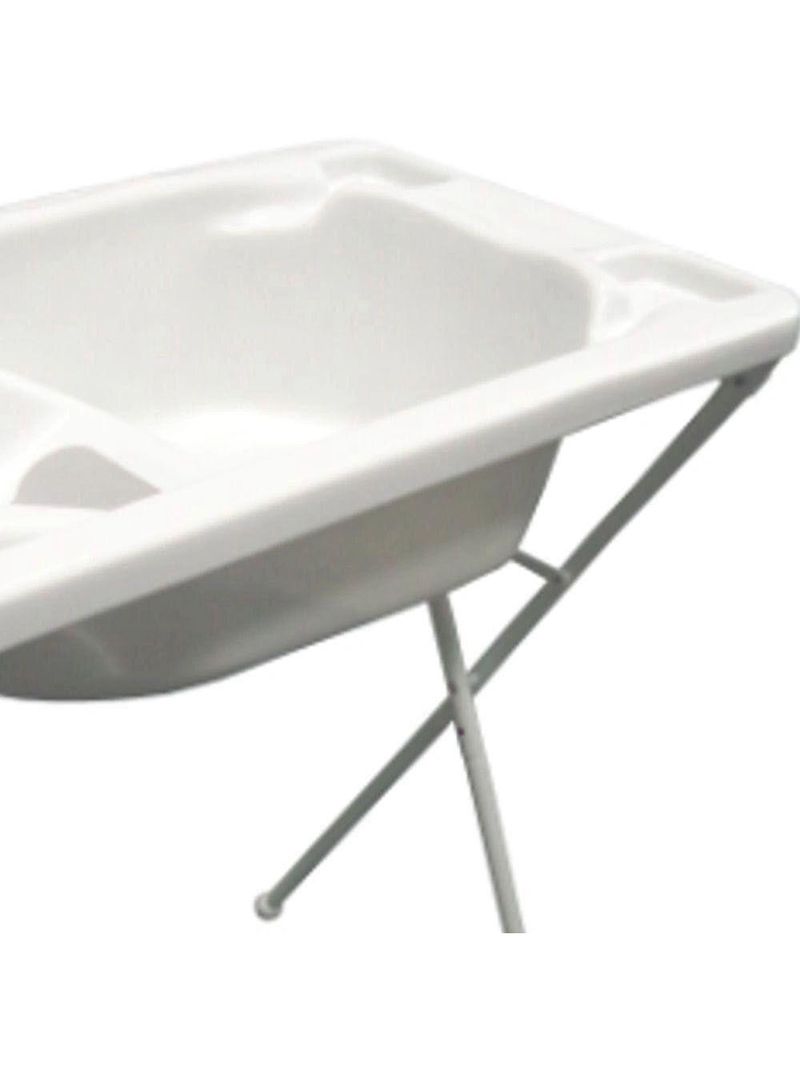 Banheira de Bebê Plástica Galzerano Acqua Trio Branca