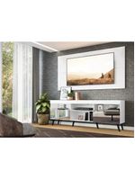 Rack com Painel para TV até 65" com Espelho e Pés Retrô – Multimóveis