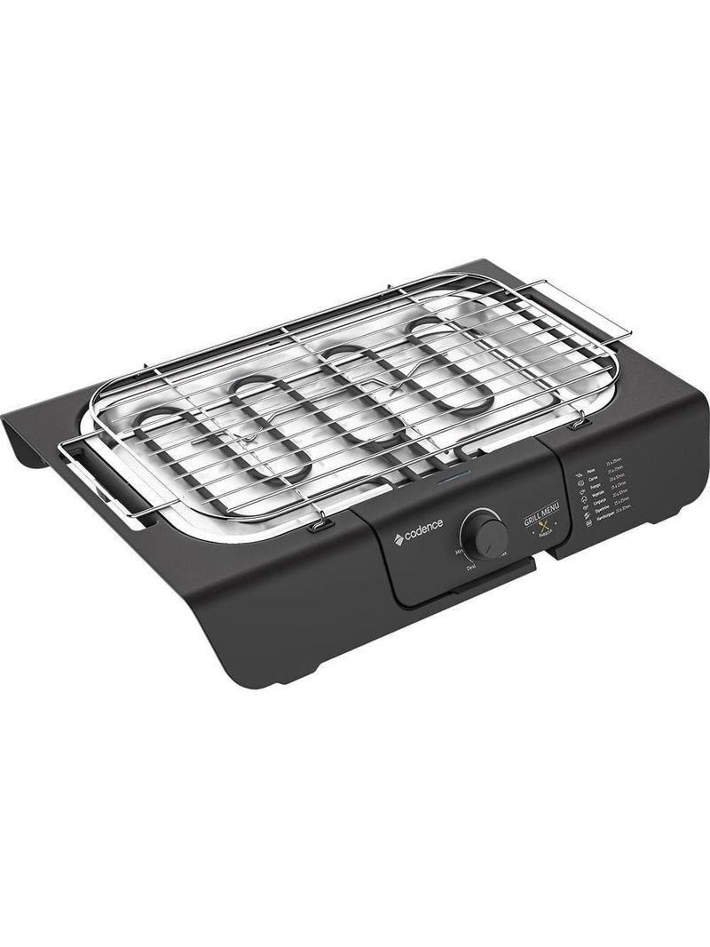 Churrasqueira Elétrica Cadence Grill Menu – 127V