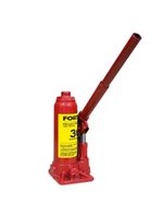 Macaco Hidráulico Tipo Garrafa 3 Ton Fortt Vermelho - Mhg001-3ton