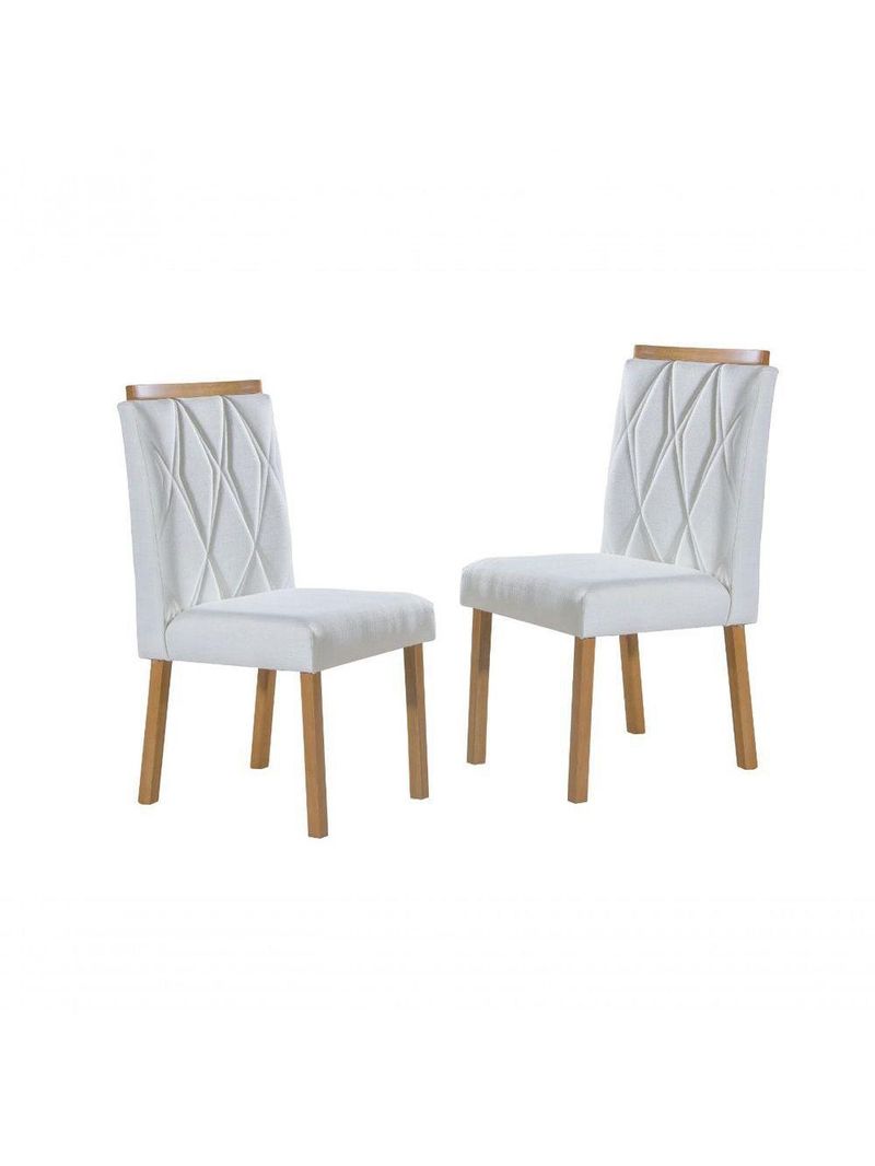 Cadeiras Para Mesa De Jantar Estofada - Bella - Art Salas