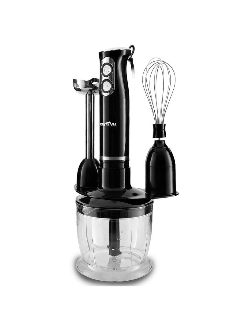 Mixer Britânia Turbo 3 Em 1 500W Preto 220V
