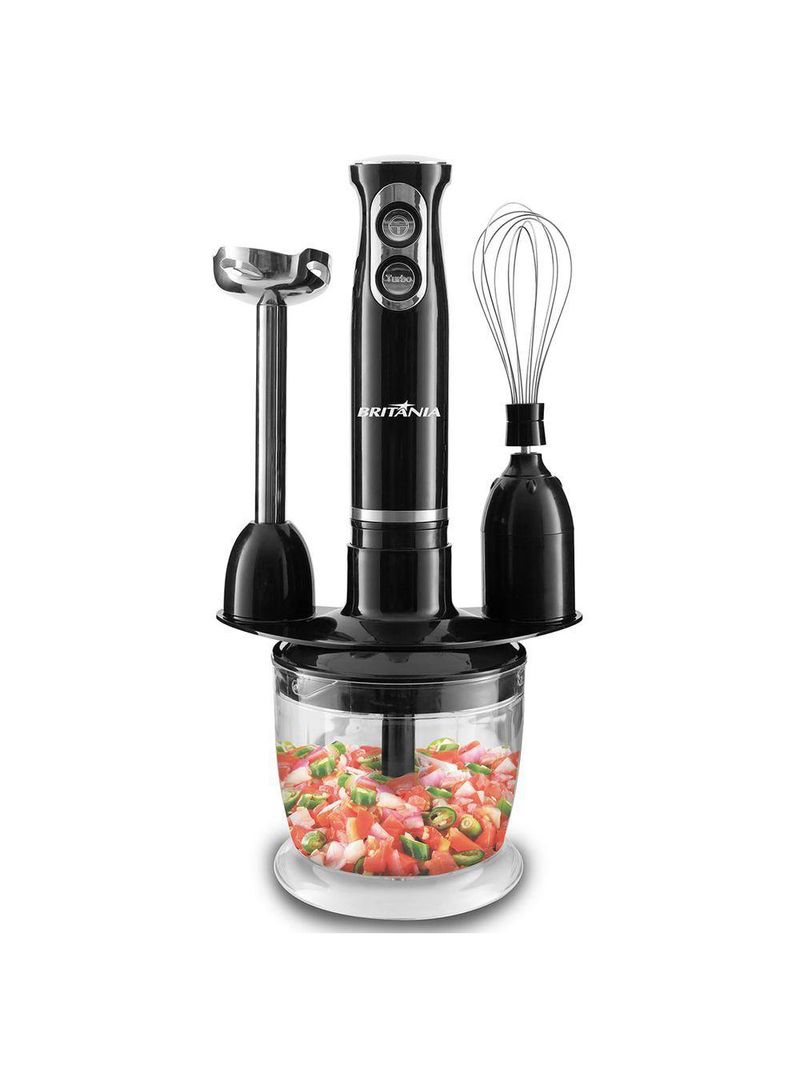 Mixer Britânia Turbo 3 Em 1 500W Preto 220V