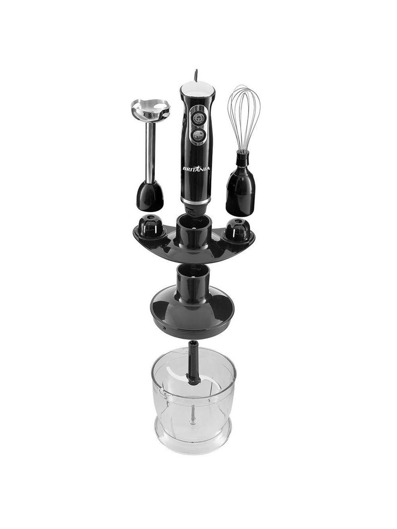 Mixer Britânia Turbo 3 Em 1 500W Preto 220V