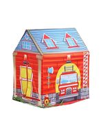 Barraca Infantil Cabana Tenda Toca Casinha Portátil Dobrável Bombeiro