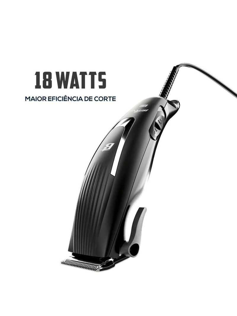 Cortador de Cabelos Britânia BCR03 - 9 Acessórios 18W 110V
