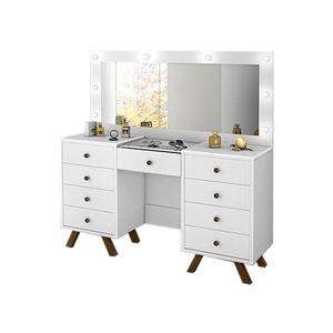 Penteadeira Camarim Mila Branco - Luapa Móveis