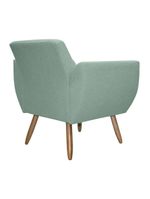 Kit De 2 Poltronas Jolly Cadeira Decorativa Em Tecido Boucle Verde