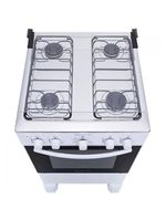 Fogão 4 Bocas Atlas Mônaco Plus Branco Com Mesa Inox Bivolt