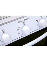 Fogão 4 Bocas Atlas Mônaco Plus Branco Com Mesa Inox Bivolt
