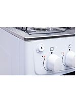 Fogão 4 Bocas Atlas Mônaco Plus Branco Com Mesa Inox Bivolt