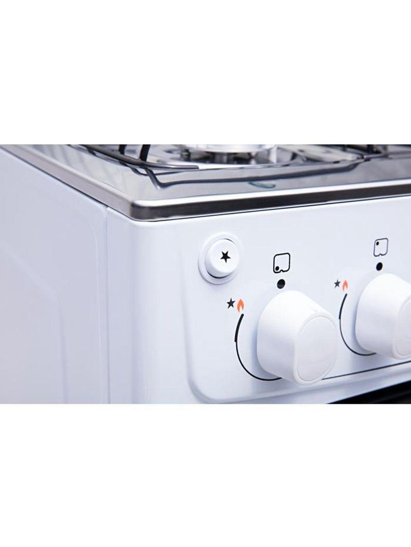 Fogão 4 Bocas Atlas Mônaco Plus Branco Com Mesa Inox Bivolt