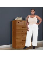 Cômoda Barcelona com Escala de Brilho Fosco Benetil Cinamomo