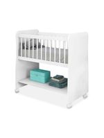 Mini Berço Para Bebê Rubi Multifuncional Nicho Organizador Branco