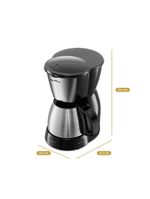 Cafeteira Britânia 32 Cafezinhos 1,2L Jarra Em Inox 110V