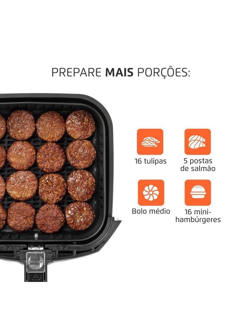 Fritadeira Sem Óleo Air Fryer Mondial AFN-40-BFS 60hz 127V