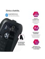 Caixa de Som Amplificada Philco Bluetooth 53 650W PCX6701 Bivolt