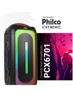 Caixa de Som Amplificada Philco Bluetooth 53 650W PCX6701 Bivolt