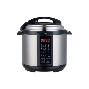 Panela De Pressão Elétrica Multifuncional Digital HQ 6L Inox HQ-Y6DI 220V