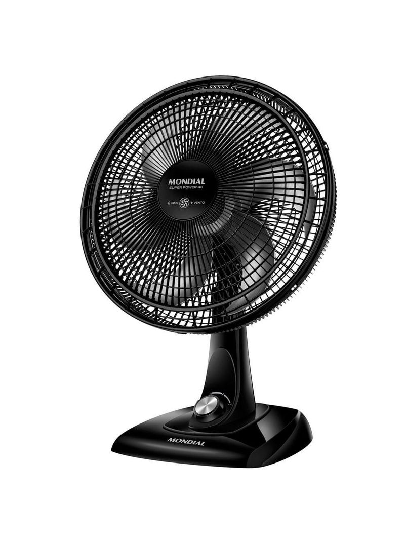 Ventilador De Mesa Mondial 06 Pás Vsp-40-b 127v/60hz