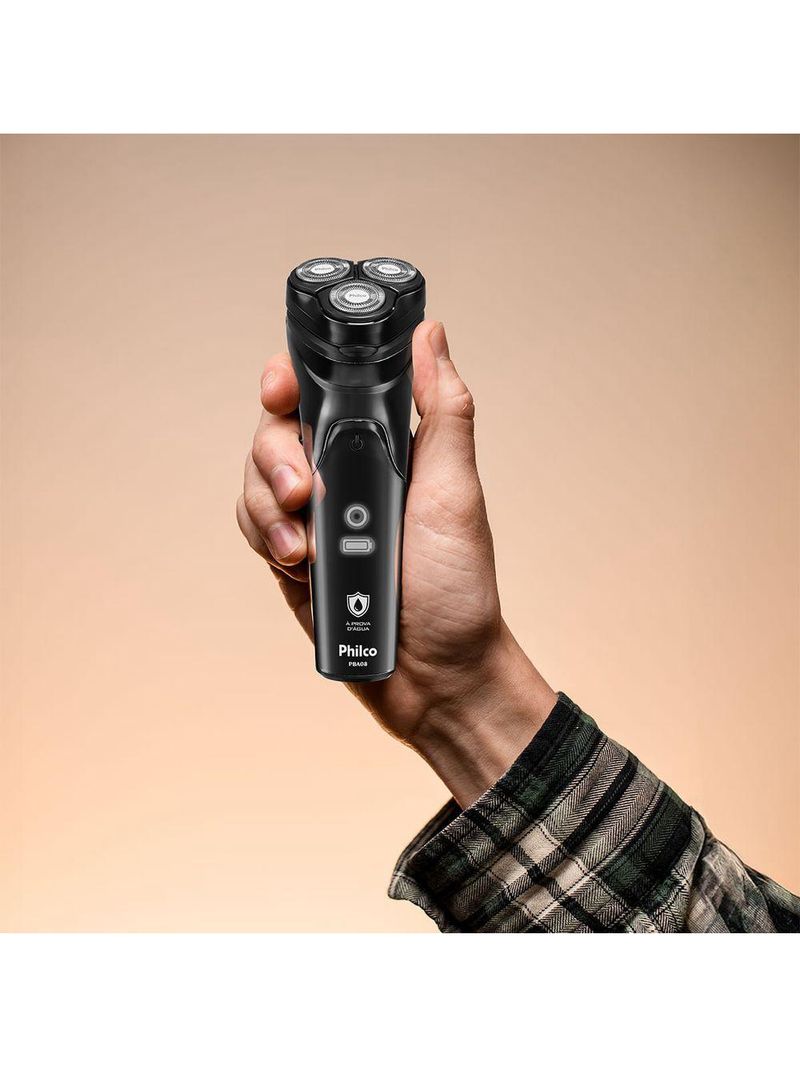 Barbeador Elétrico Philco 45 Lâminas 8W PBA08 Bivolt