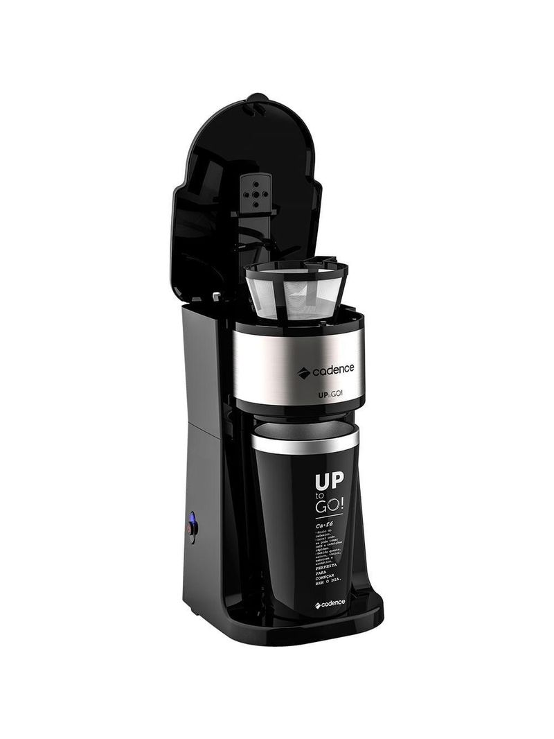 Kit Trio Black Cadence – Cafeteira + Sanduicheira + Mixer – 127V