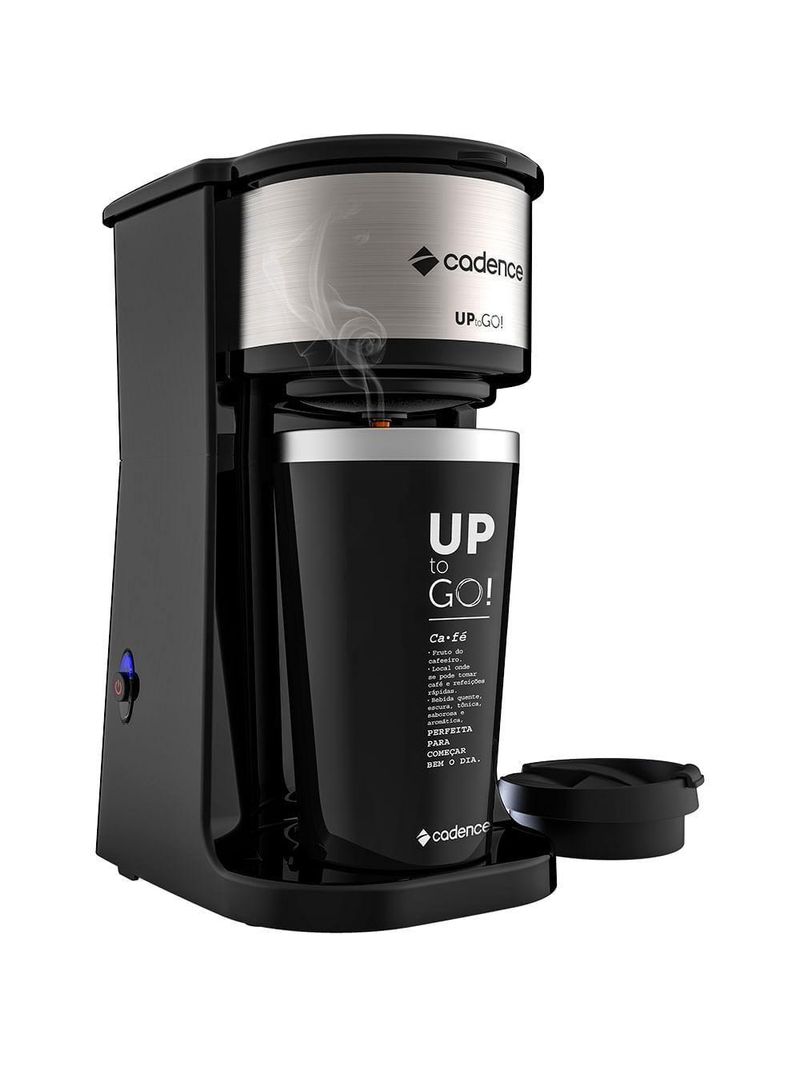 Kit Trio Black Cadence – Cafeteira + Sanduicheira + Mixer – 127V