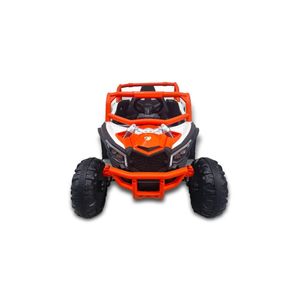 Quadriciclo Utv Carro Elétrico Bang Toys Infantil 12v R3 Com Controle Remoto Laranja