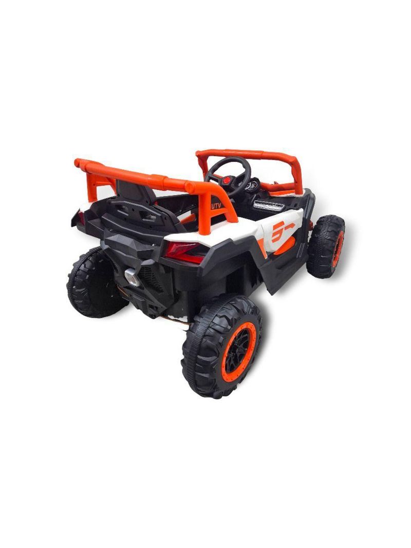 Quadriciclo Utv Carro Elétrico Bang Toys Infantil 12v R3 Com Controle Remoto Laranja