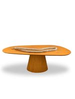 Mesa Oval Organica Em Freijo 160x90