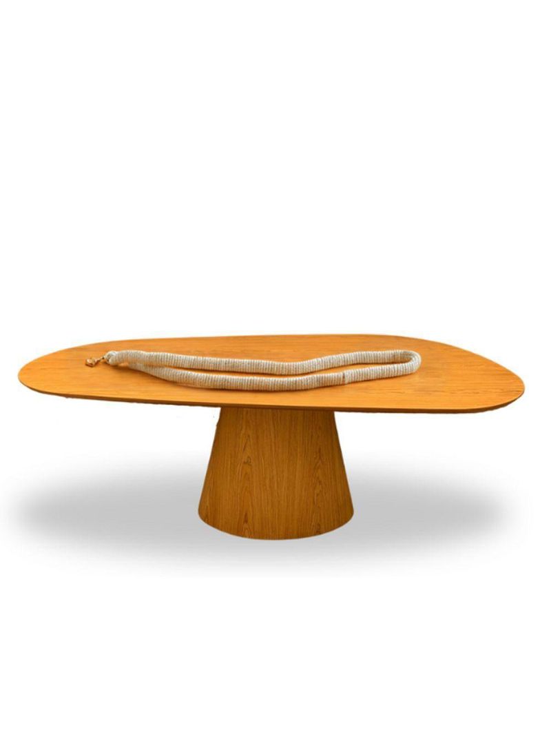 Mesa Oval Organica Em Freijo 160x90