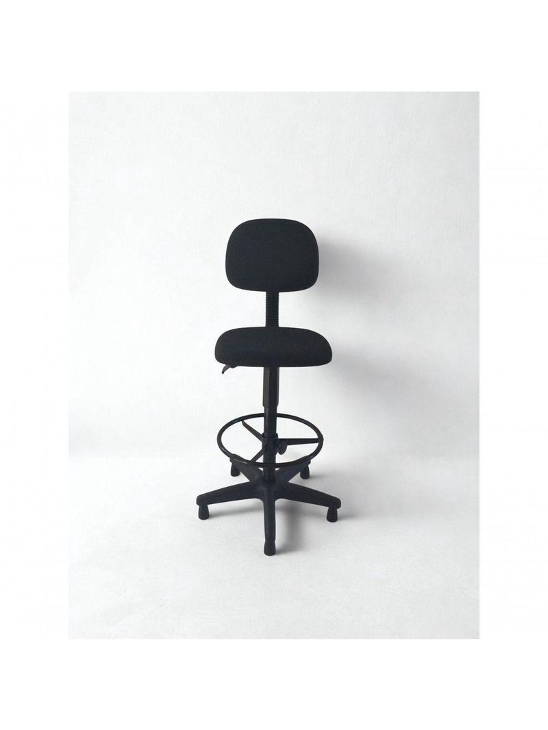 Cadeira Caixa Secretária Preta