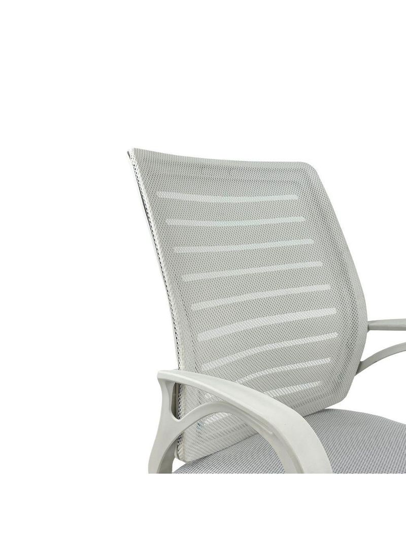 Cadeira De Escritório Secretaria Diretor Roma Ergonômica - Branca