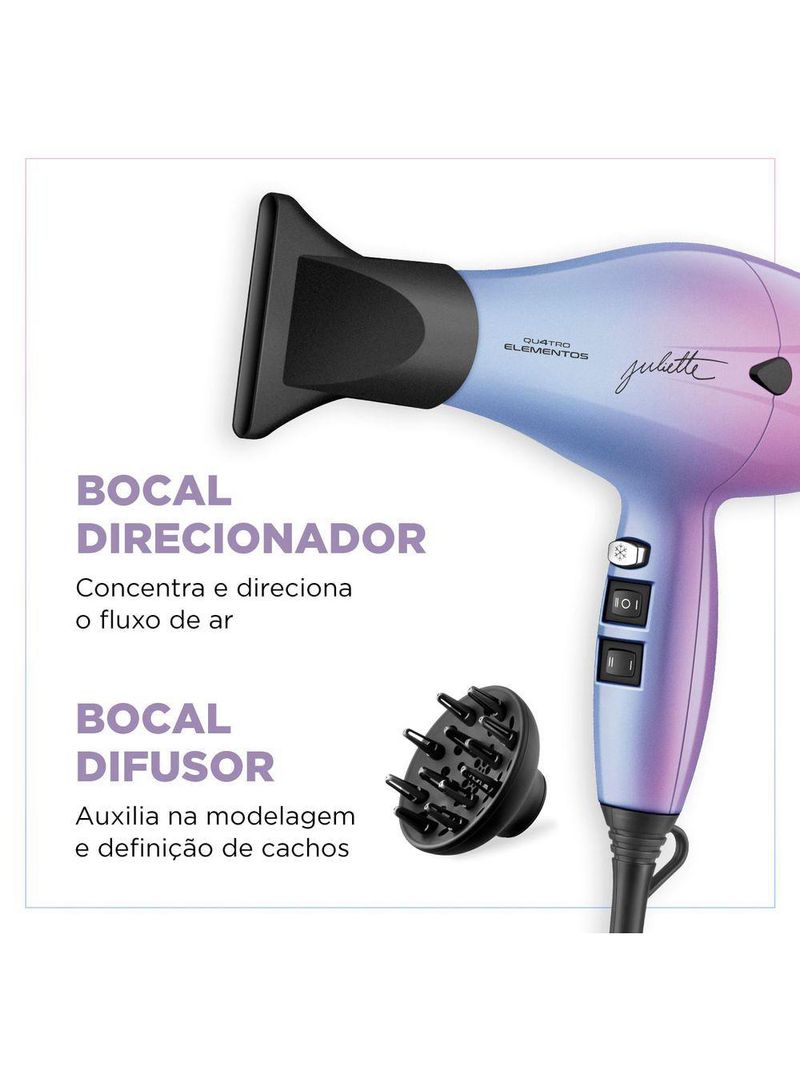 Secador De Cabelo By Juliette Mondial Scp-ju-03 60hz 220V