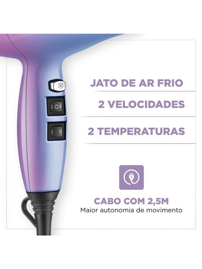 Secador De Cabelo By Juliette Mondial Scp-ju-03 60hz 220V